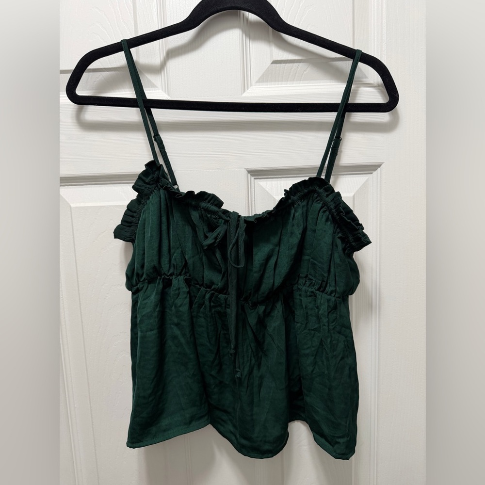 American Eagle Outfitters Dark Green Camisole